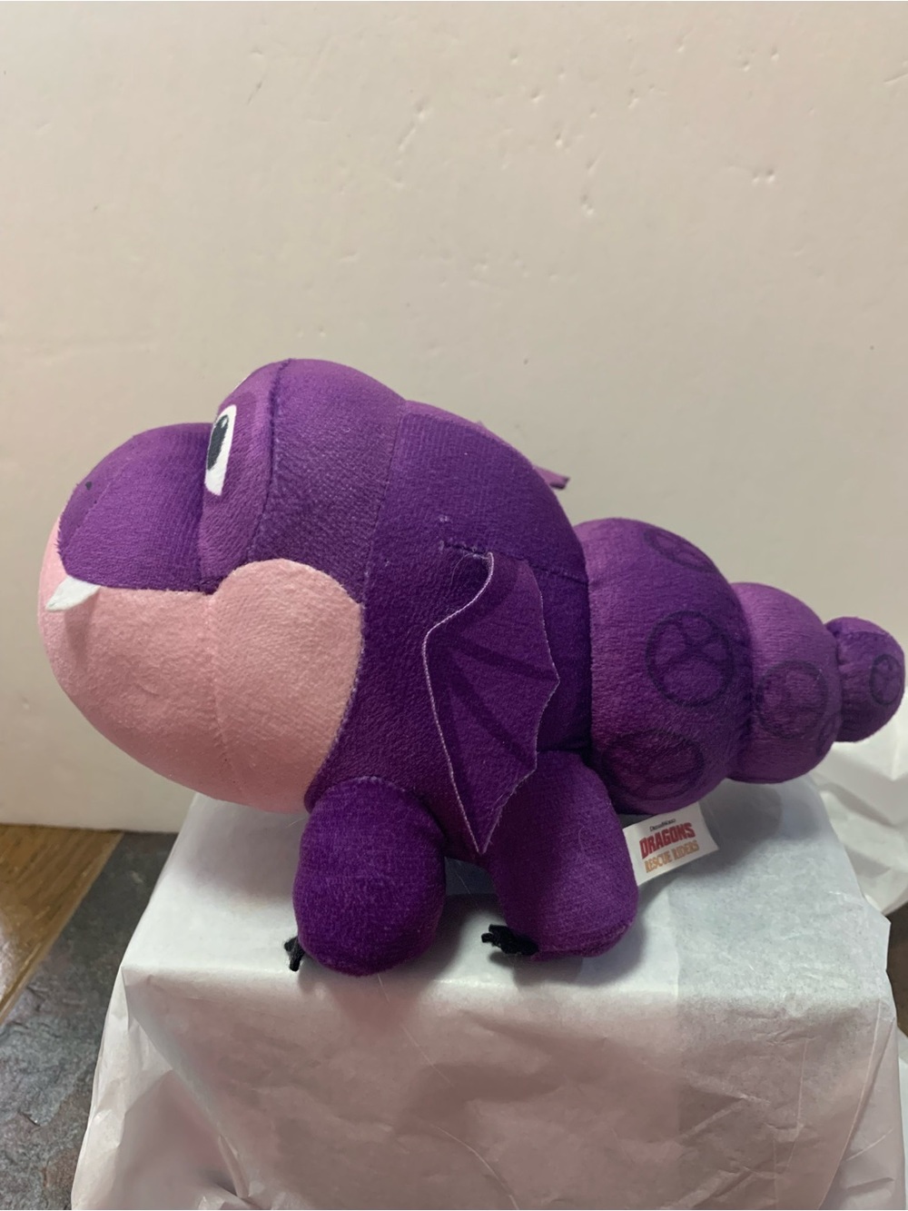 How to Train Your Dragon Rescue Riders Burple Plush Toy